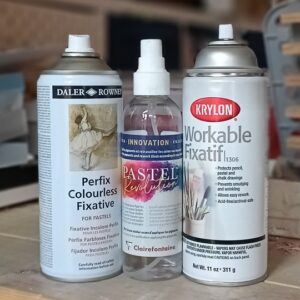 Should you use fixative on pastel paintings?